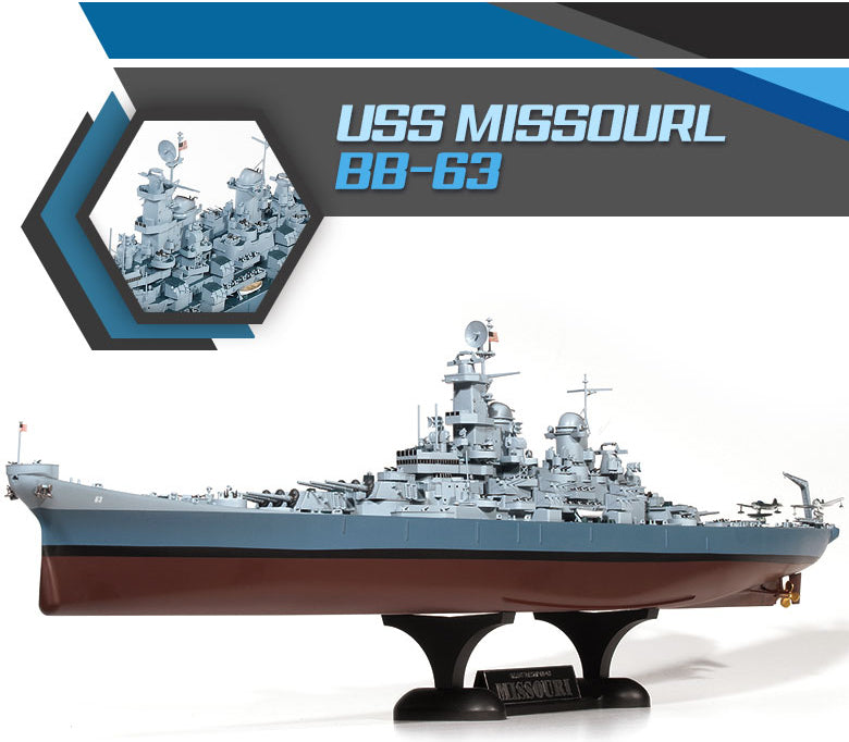 1/400 USS Missouri BB-63 - immagine 3
