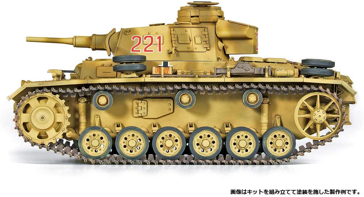 1/35 German Panzer III Ausf.J "North Africa" - immagine 6