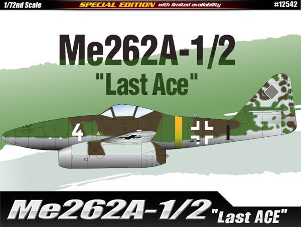 1/72 Me262A-1/2 "Last Ace"