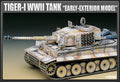 1/35 Tiger-I WWII Tank "Early-Exterior Model"