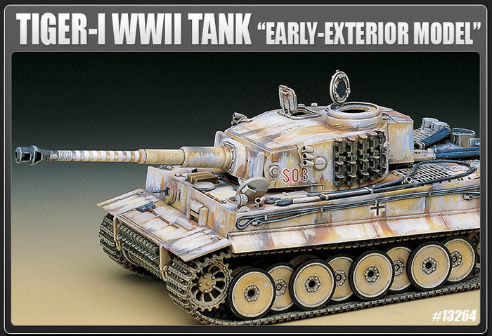 1/35 Tiger-I WWII Tank "Early-Exterior Model"