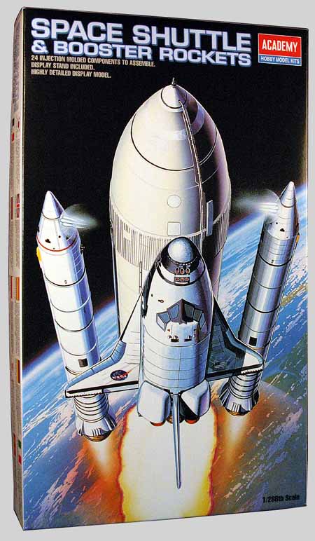 1/288 Space Shuttle with Booster Rocket