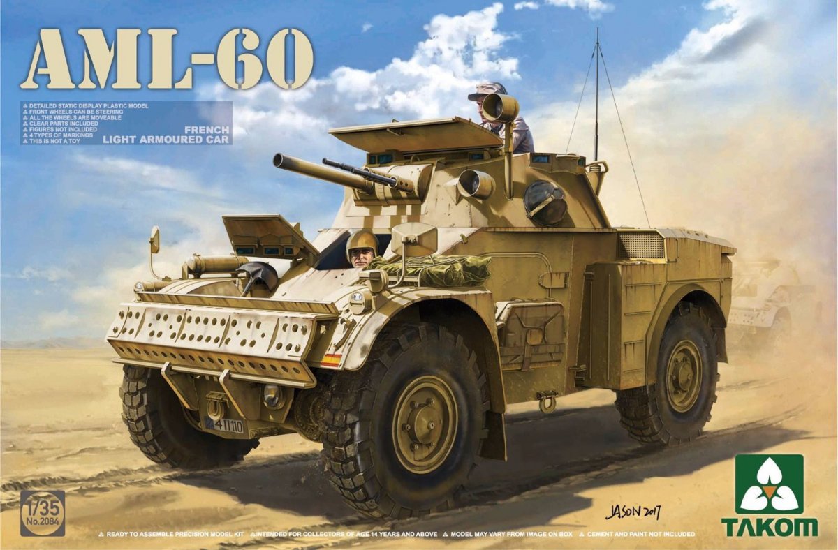 1/35 French Light Armoured Car AML-60