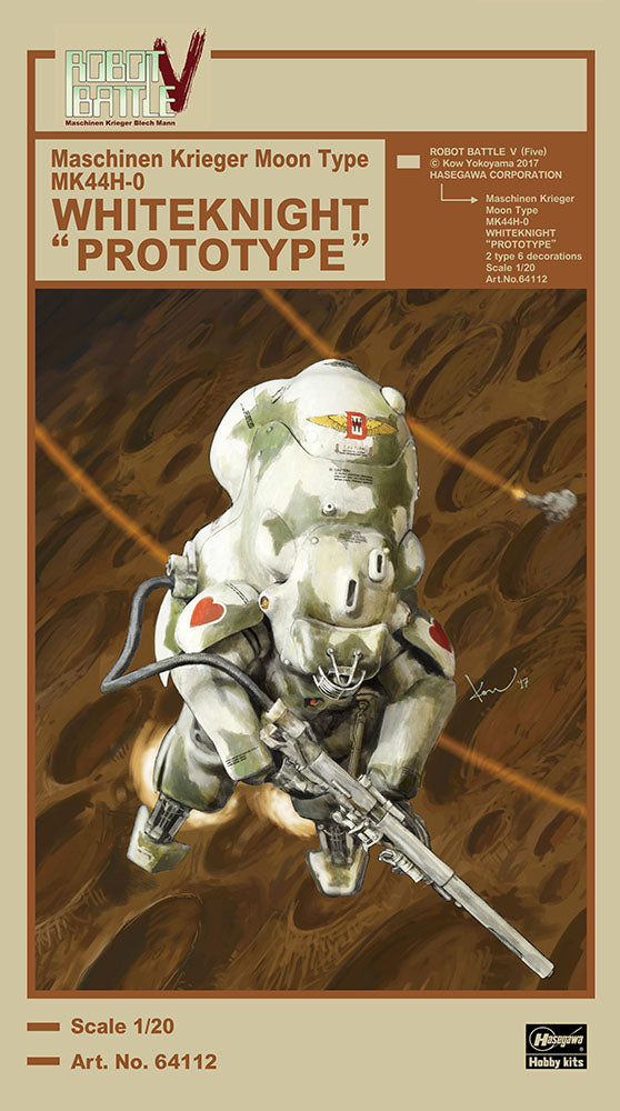 1/20 Maschinen Krieger MK44H-0, Whiteknight, Prototype