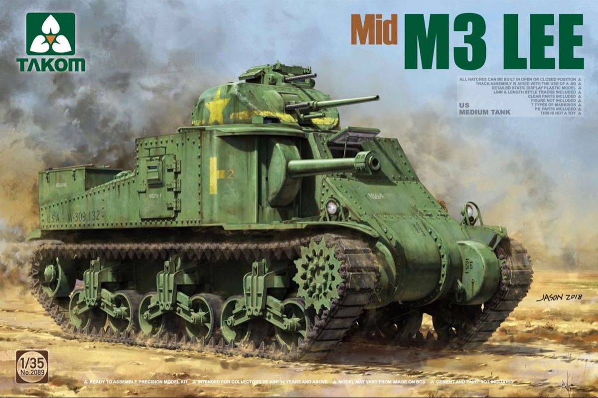 1/35 US Medium Tank M3 Lee Mid
