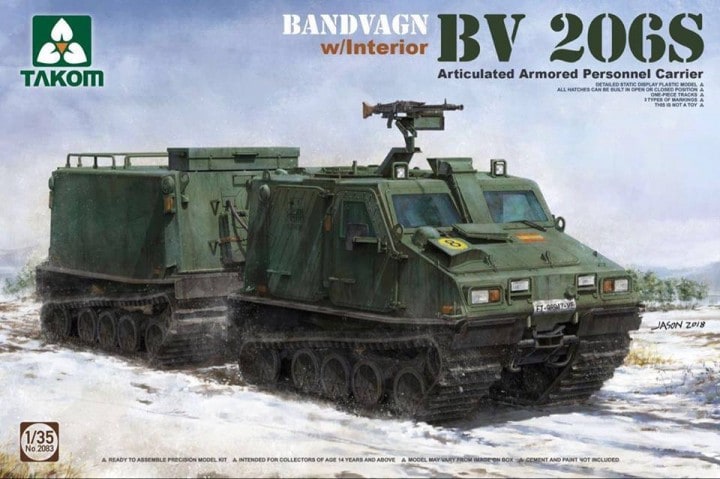 1/35 Bandvagn Bv 206S Articulated Armored Personnel Carrier