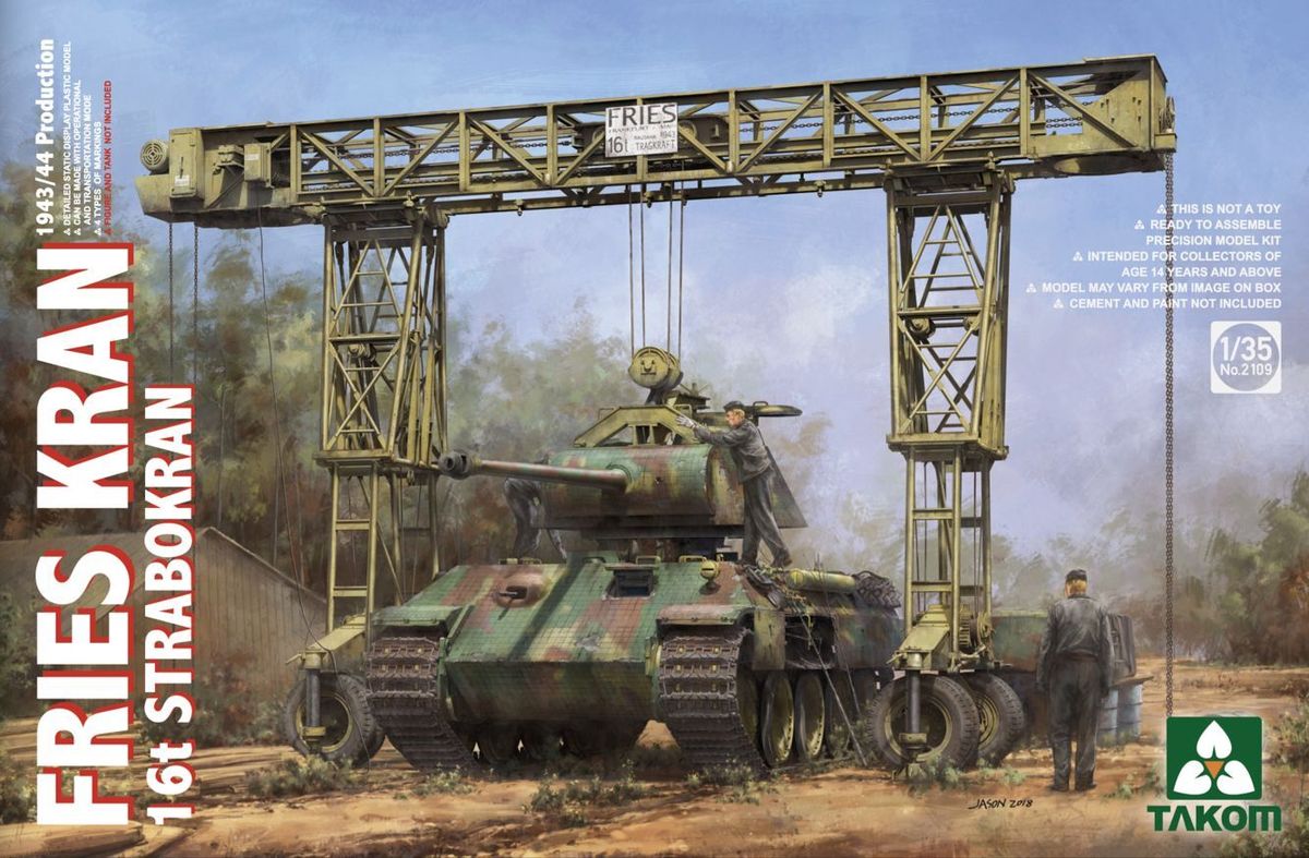 1/35 FRIES KRAN 16t Strabokran 1943/44