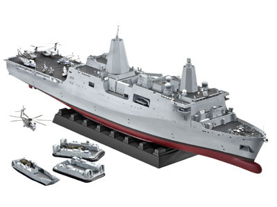 1/350 Amphibious Transport Dock U.S.S. New York (MIlitary Ships)