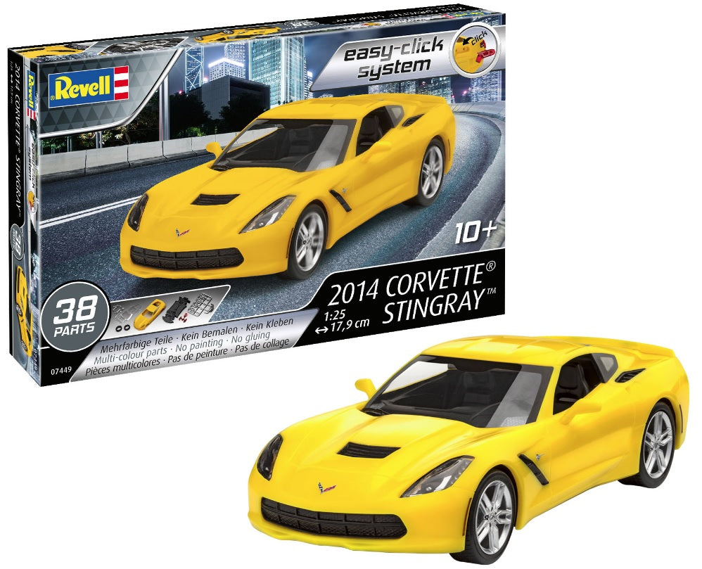 1/25 2014 Corvette Stingray (Easy-Click System)