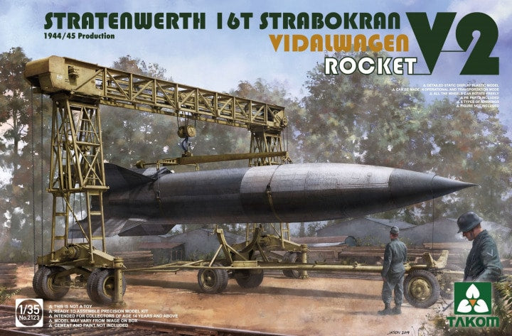 1/35 Stratenwerth 16t Strabokran 1944/45 Production / V-2 Rocket/ Vidalwagen Production/V-2 Rocket/Vidalwagen