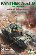 1/35 WWII German medium Tank Panther Ausf.G late production w/IR & Air Defense
