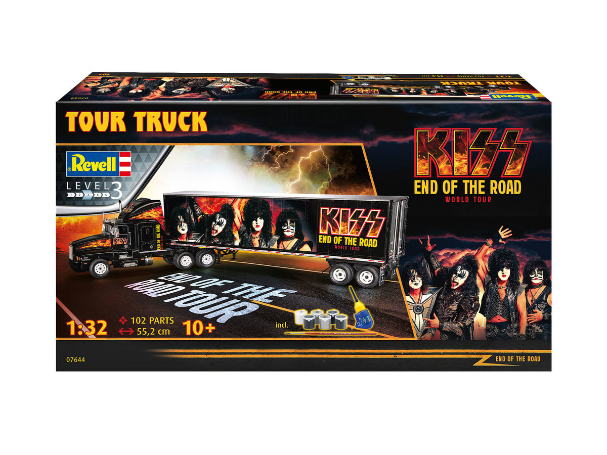 1/32 Gift-Set Kiss End of the Road World Tour Truck