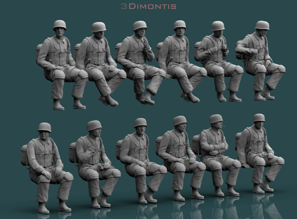 Fallschirmjäger Tedeschi su Trasporto WWII