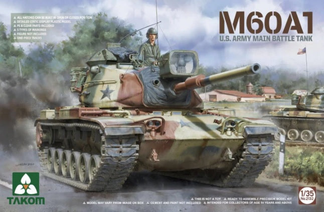 1/35 M60A1 U.S .ARMY MAIN BATTLE TANK