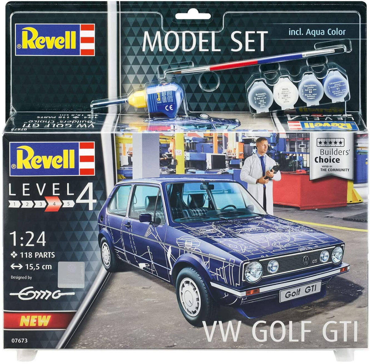 1/24 Model Set VW Golf Gti - Builders Choice