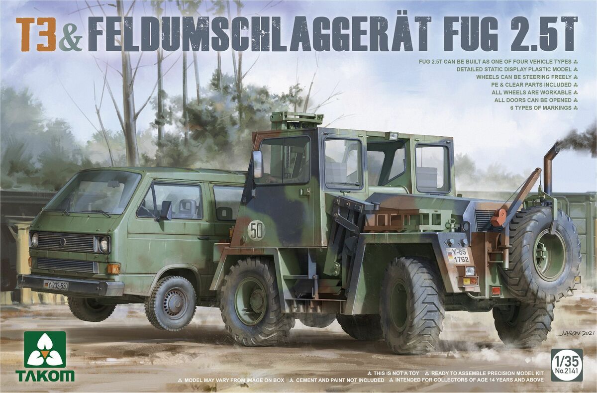 1/35 T3+ Feldumschlagger t FUG 2.5t