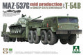 1/72 MAZ-537G  w/ChMZAP-5247G   Semi-trailer mid production & T-54B