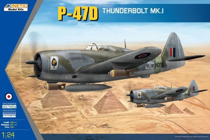 1/24 P-47D THUNDERBOLT RAZOR-RAF