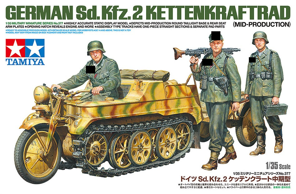 1/35 German Sd.Kfz.2 Kettenkraftrad (Mid-Production)
