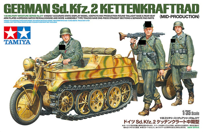 1/35 German Sd.Kfz.2 Kettenkraftrad (Mid-Production)
