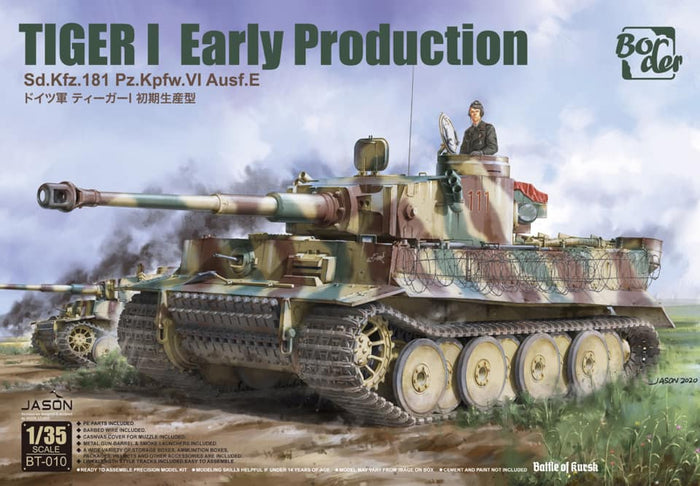 1/35 Pz.Kpfw.VI Ausf.E Sd.Kfz.181 Tiger I Early Production