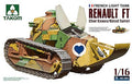 1/16 French Light Tank Renault FT char canon/Girod turret Girod Turret