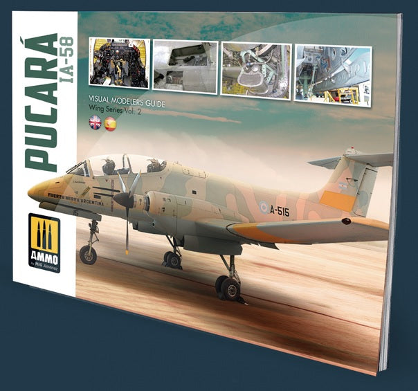 IA-58 Pucar  - VISUAL MODELERS GUIDE (English, Castellano)