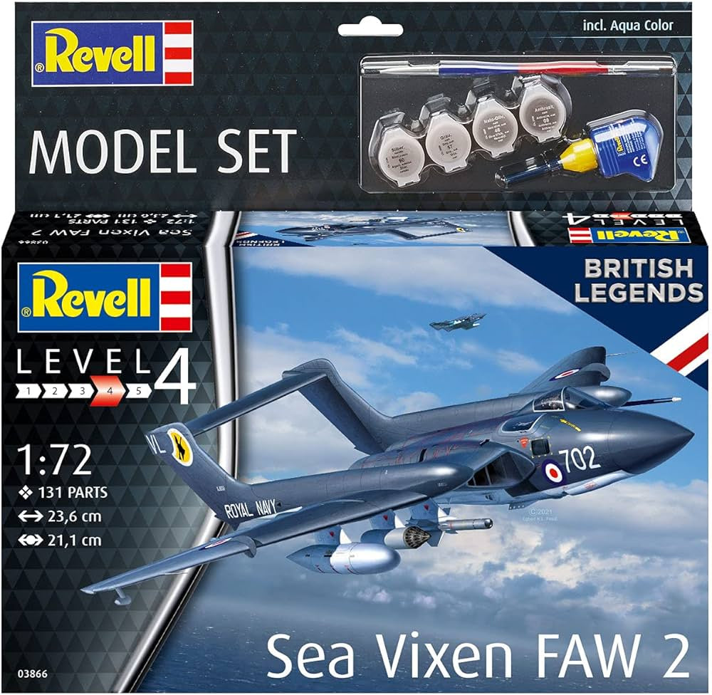 1/72 Model Set British Legends: Sea Vixen FAW 2