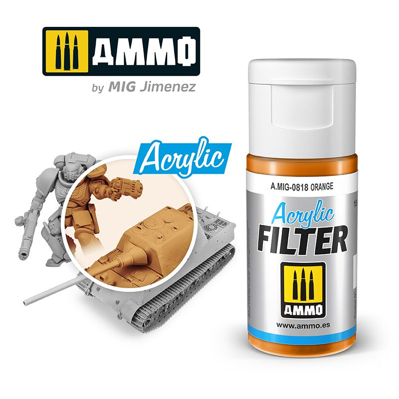 ACRYLIC FILTER Orange - 15ml