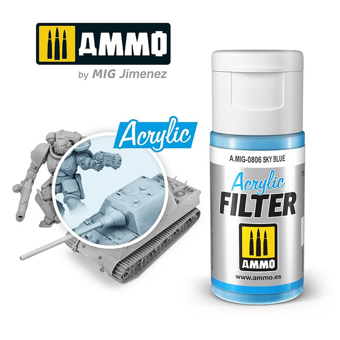 ACRYLIC FILTER Sky Blue - 15ml