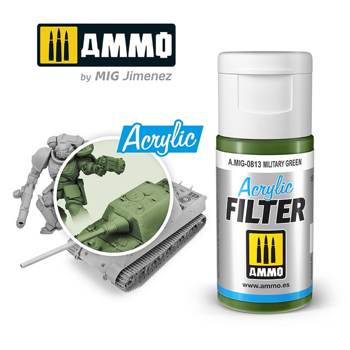 ACRYLIC FILTER Military Green - 15ml