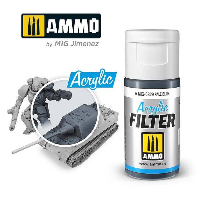 ACRYLIC FILTER Pale Blue - 15ml