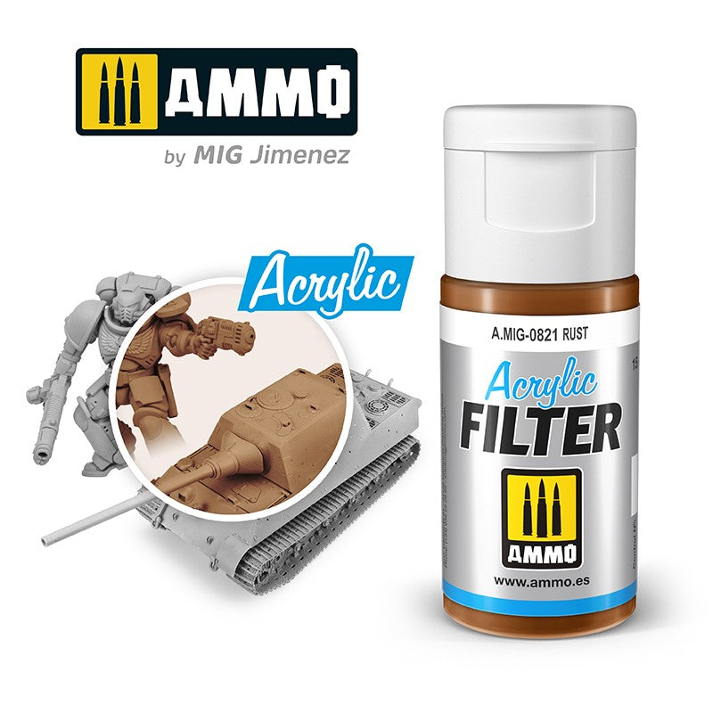 ACRYLIC FILTER Rust - 15ml