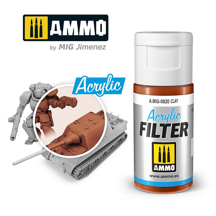 ACRYLIC FILTER Clay - 15ml
