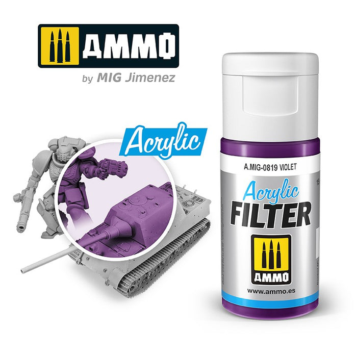 ACRYLIC FILTER Violet - 15ml