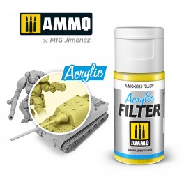 ACRYLIC FILTER Yellow - 15ml