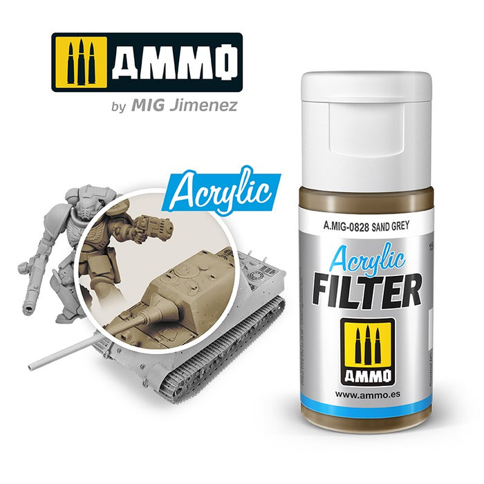 ACRYLIC FILTER Sand Grey - 15ml