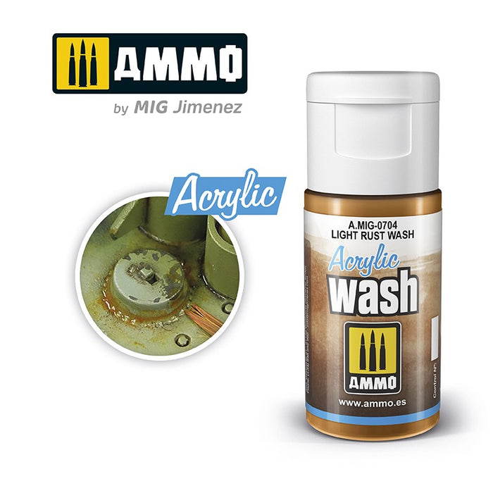 ACRYLIC WASH Light Rust Wash - 15ml