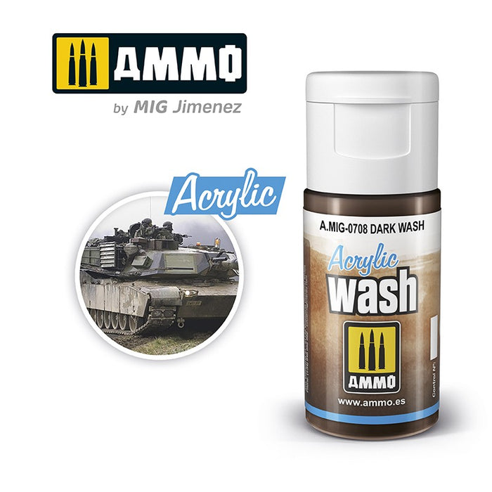 ACRYLIC WASH Dark Wash - 15ml