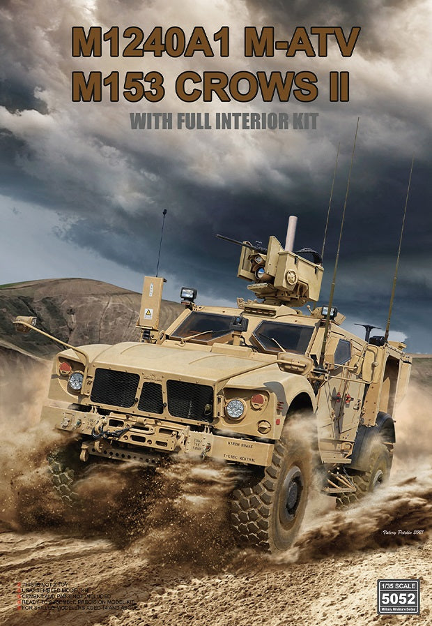 1/35 M1240A1 M-ATV (M153 CROWS II ) With Full Interiors