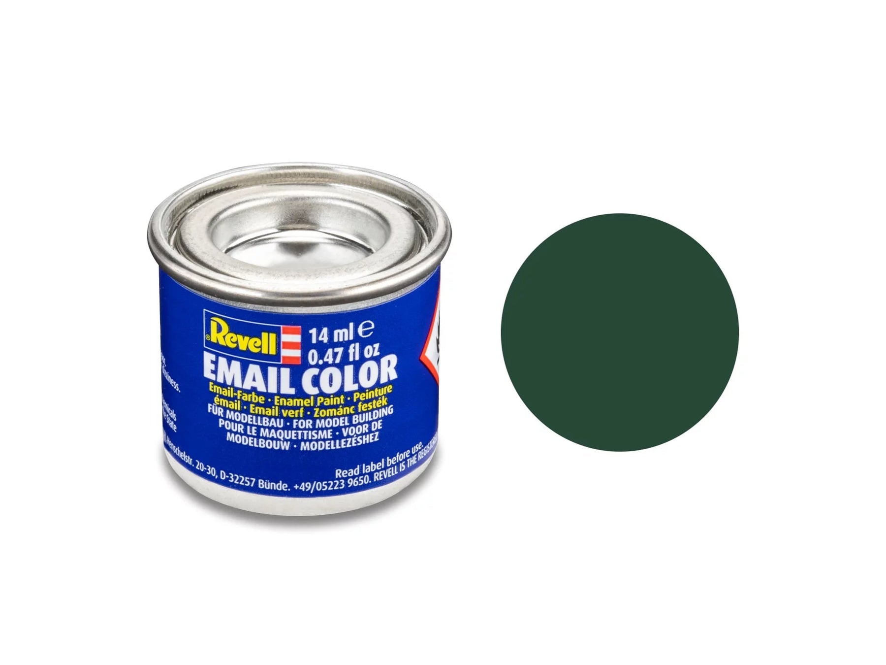 Smalto Dark Green Mat Raf 14ml
