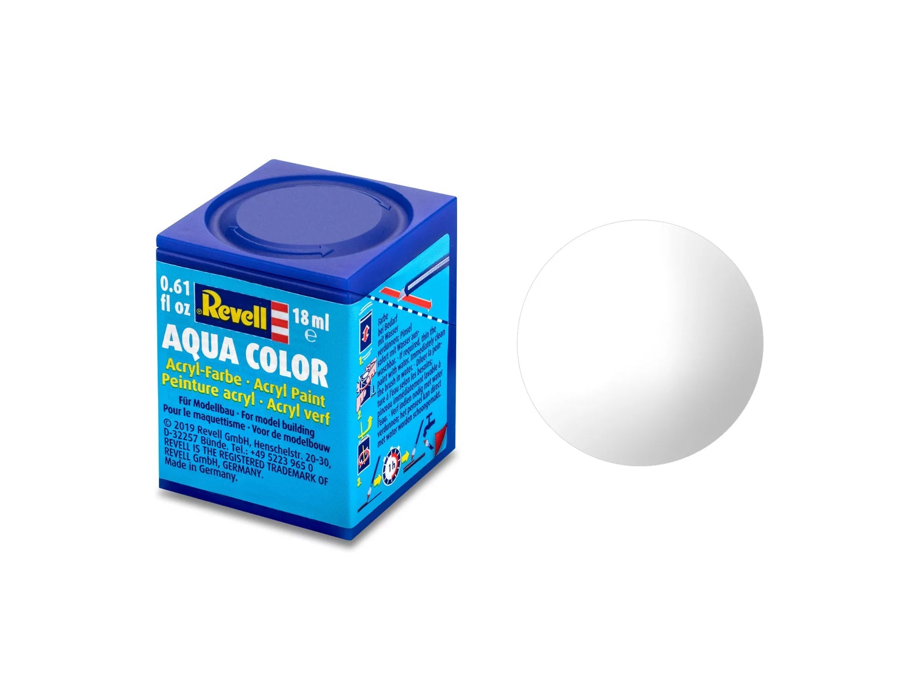Aqua Color  Clear Gloss 18ml