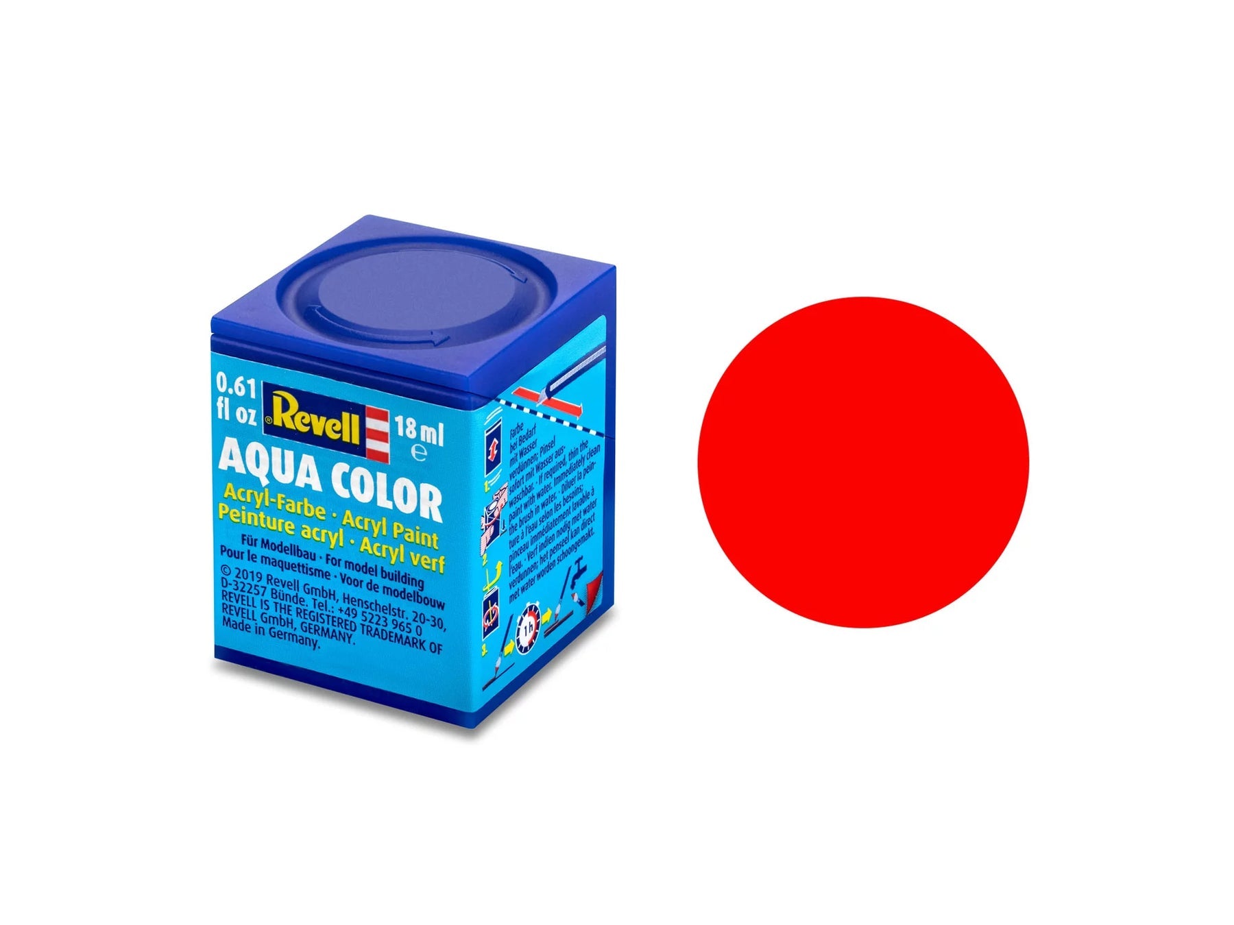 Aqua Color Luminous Orange Mat 18ml