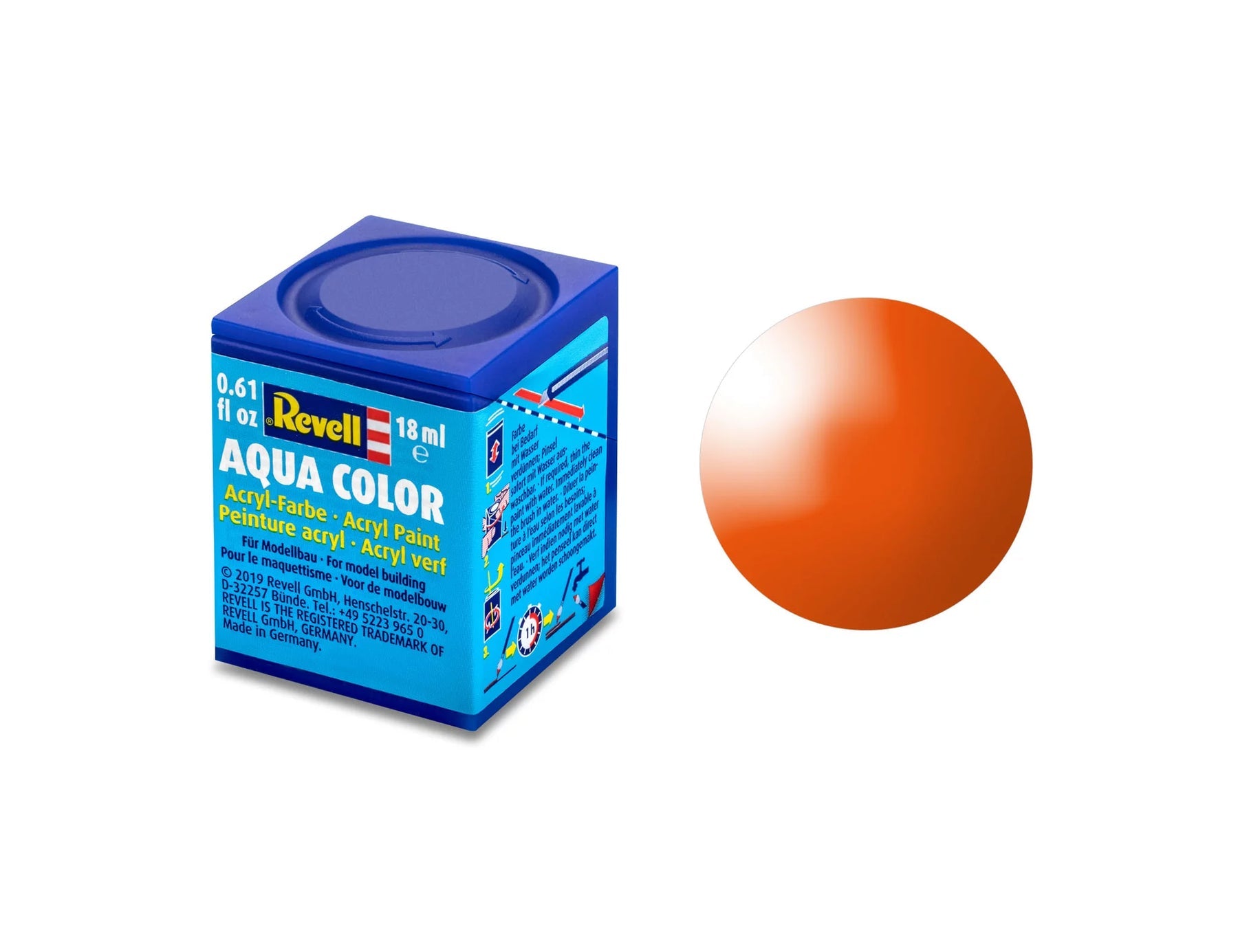 Aqua Color Orange Gloss 18ml