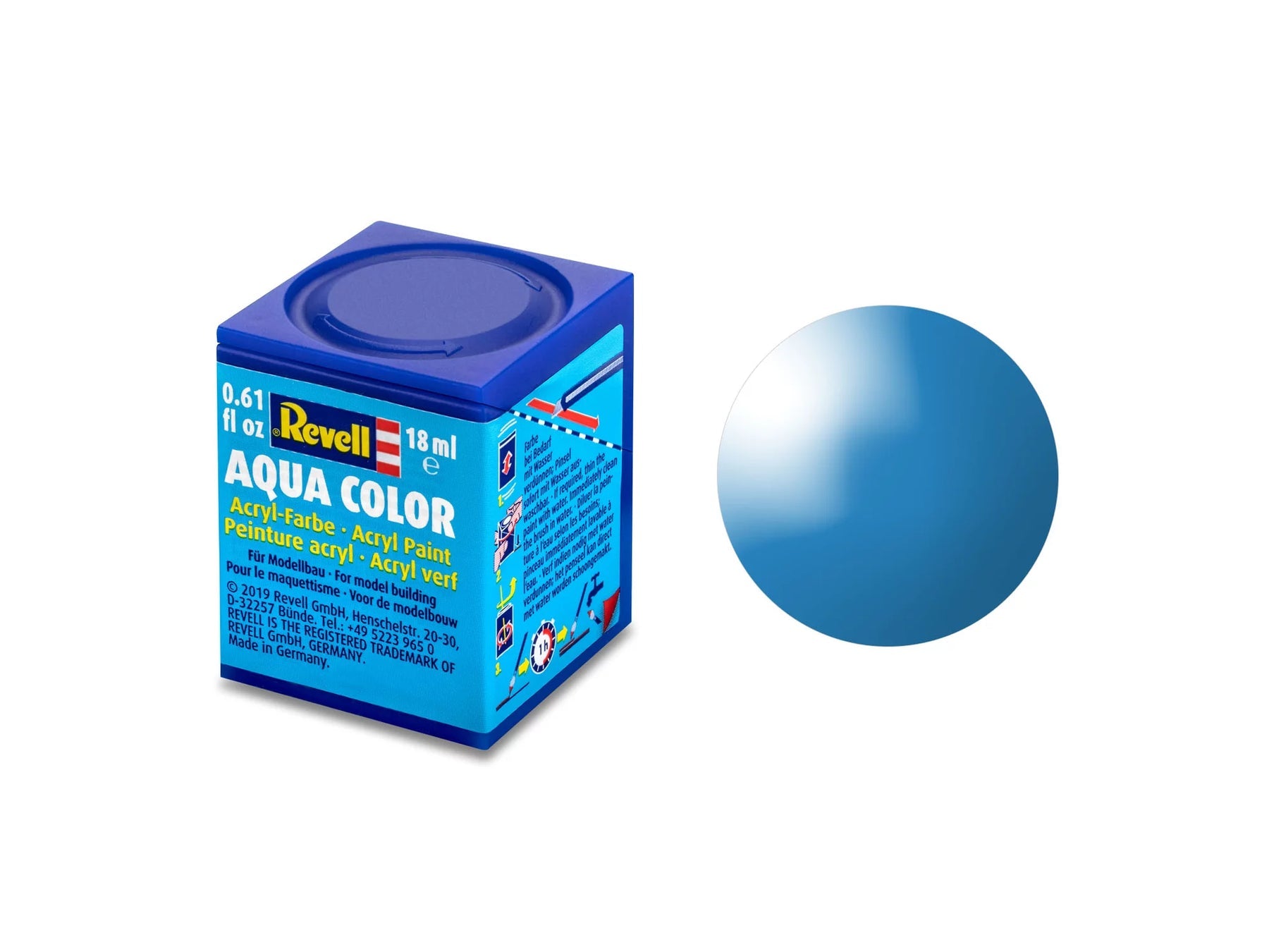 Aqua Color Light Blue Gloss 18ml