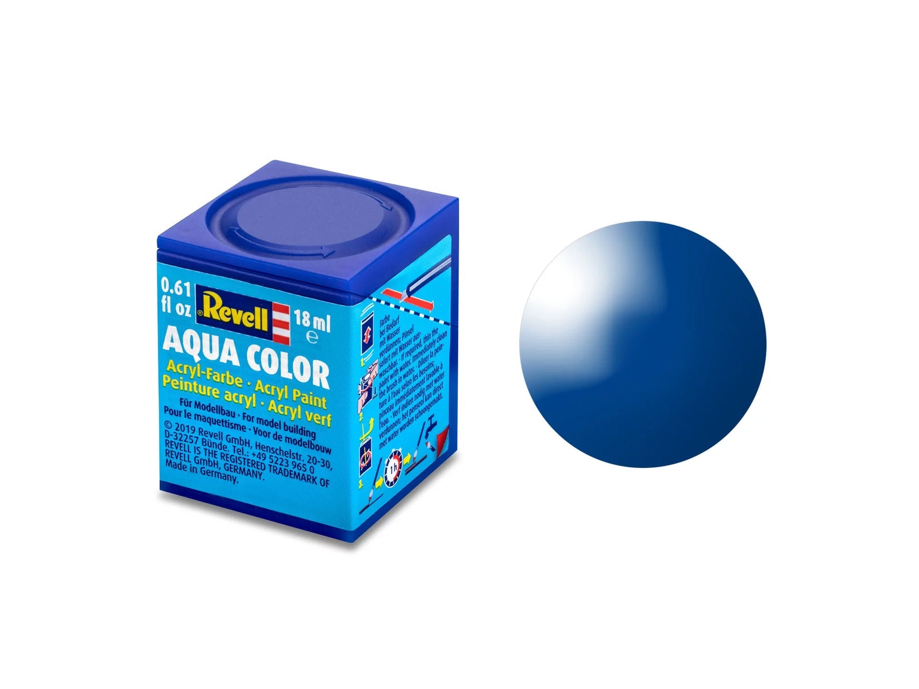 Aqua Color Blue Gloss 18ml
