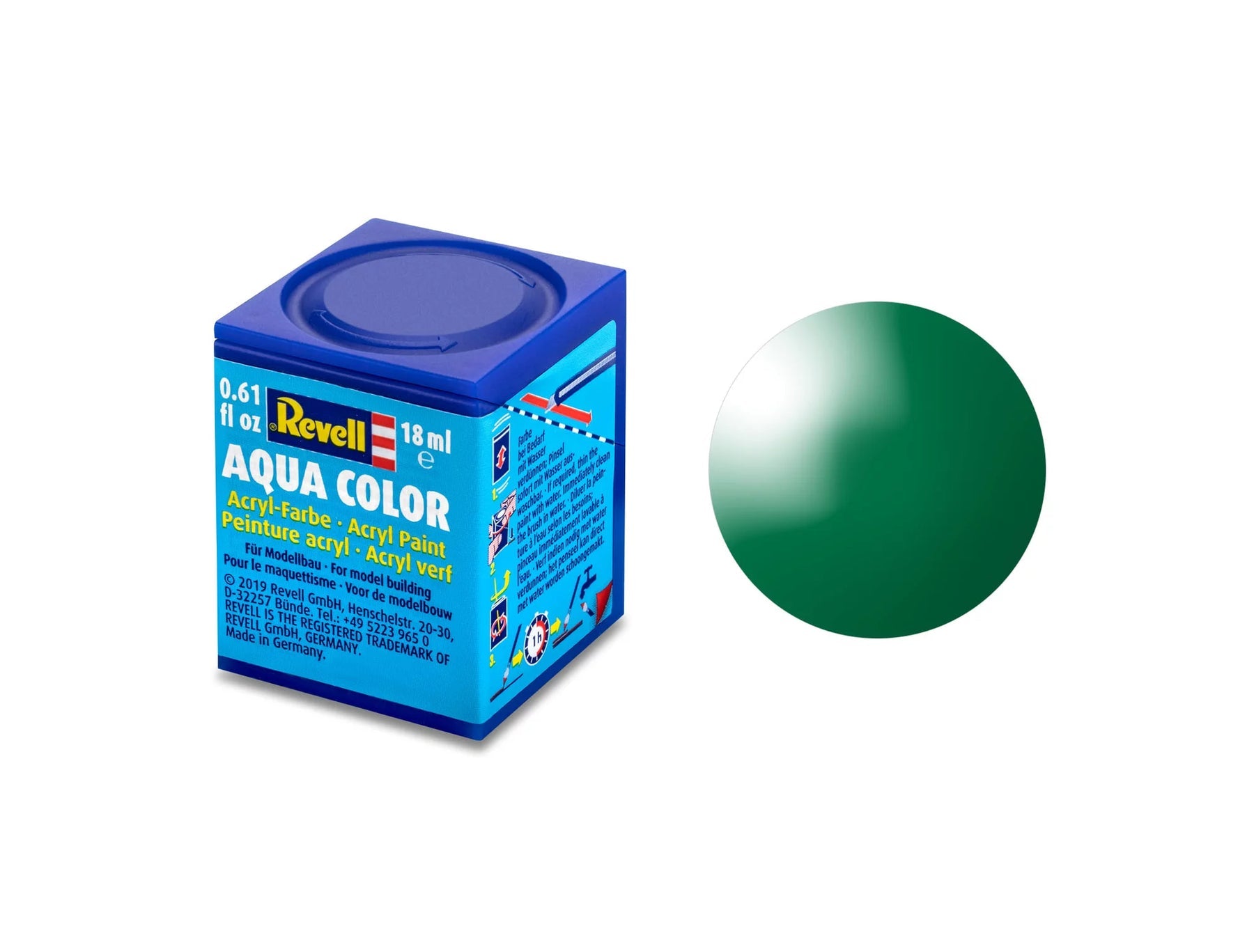 Aqua Color Emerald Green Gloss 18ml