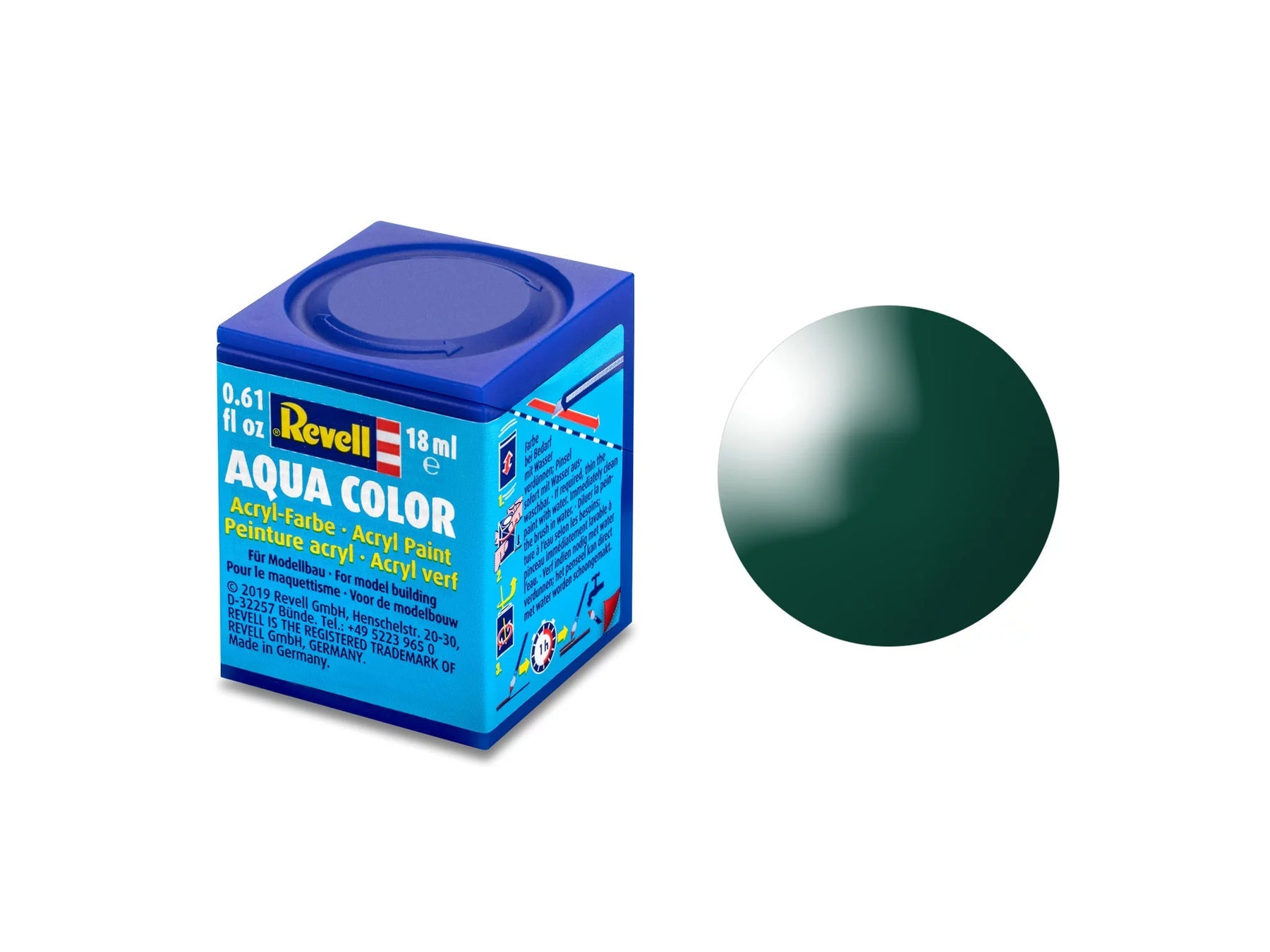 Aqua Color Sea Green Gloss 18ml