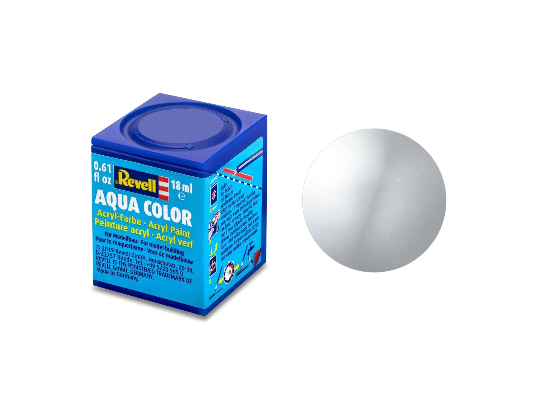 Aqua Color Aluminium Metallic 18ml