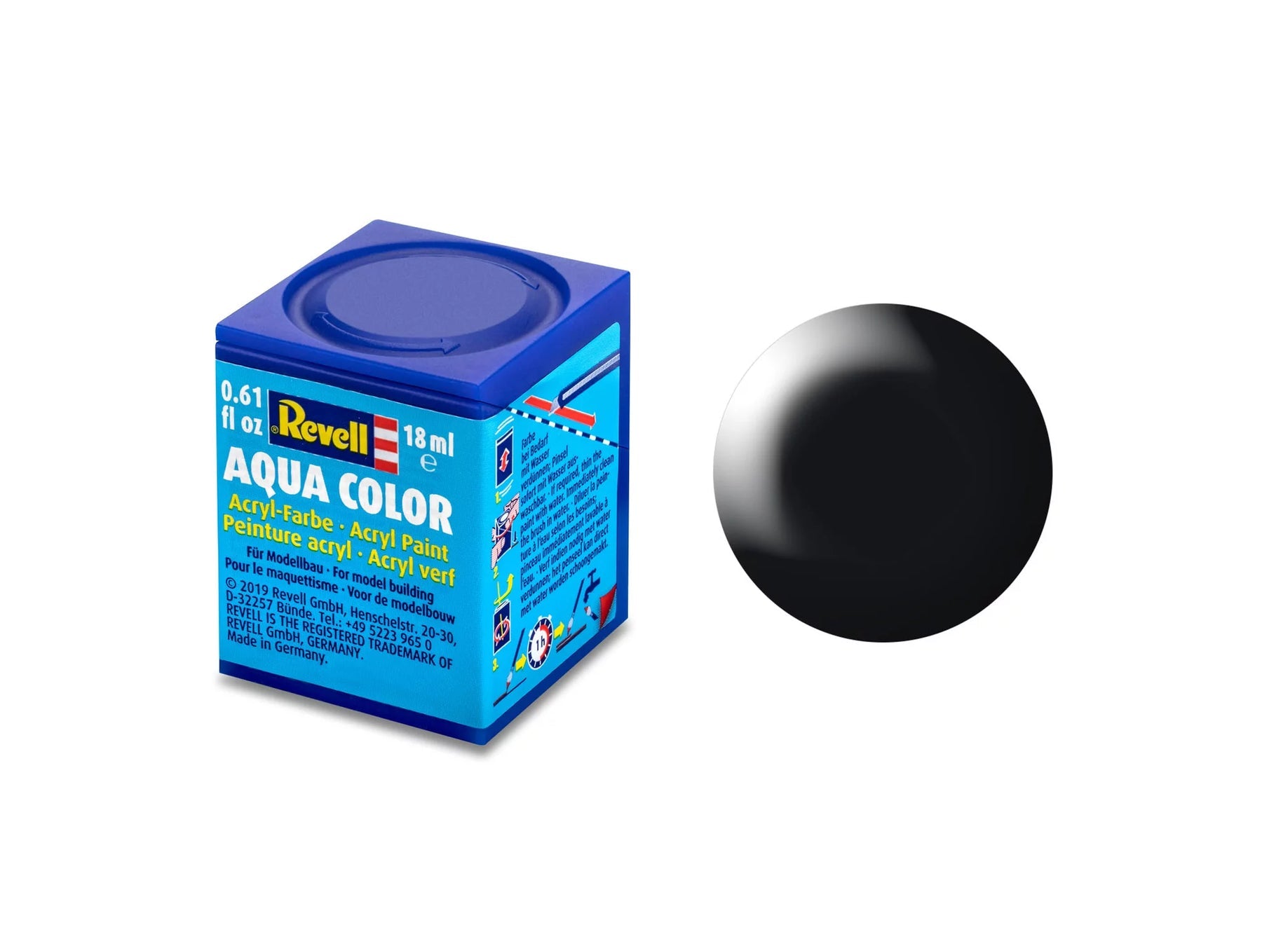Aqua Color Black Silk 18ml